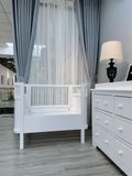  (A) CŨI GỖ TRẺ EM HOANG VY BEDDING - MÀU TRẮNG 