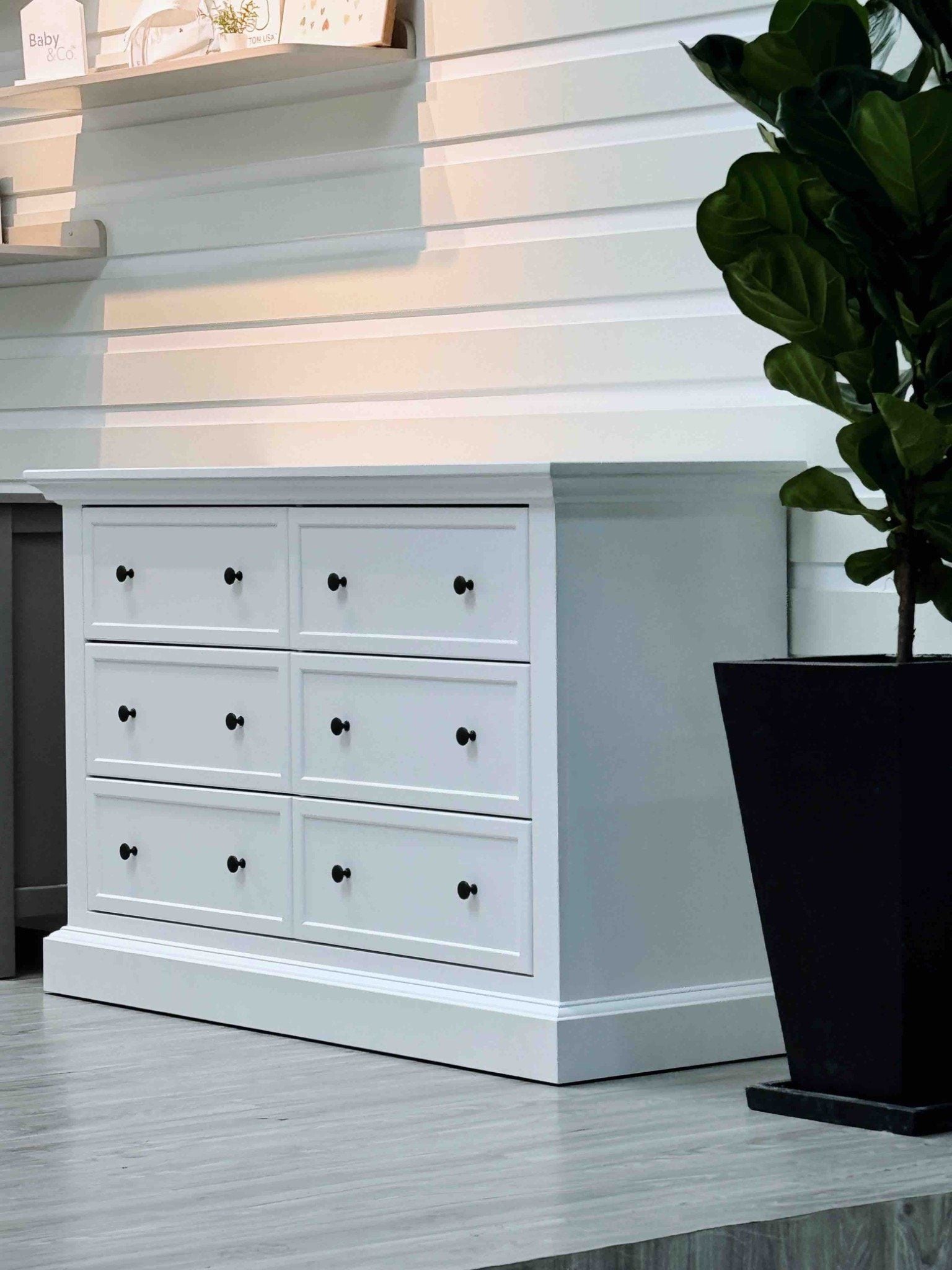  (A) TỦ GỖ LARKIN 6 NGĂN 