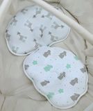  Gối Chống Bẹp Đầu Purflo Cho Bé Sơ Sinh ( 0-18M+) 