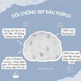  Gối Chống Bẹp Đầu Purflo Cho Bé Sơ Sinh ( 0-18M+) 