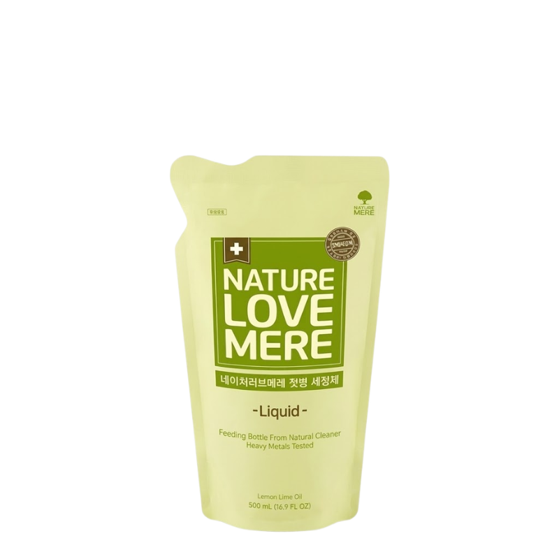  Nước rửa bình tạo bọt thuần chay Nature Love Mere (Dạng Túi) 