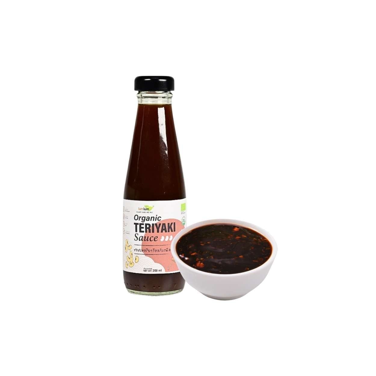  Sốt Teriyaki hữu cơ Lumlum 200ml 