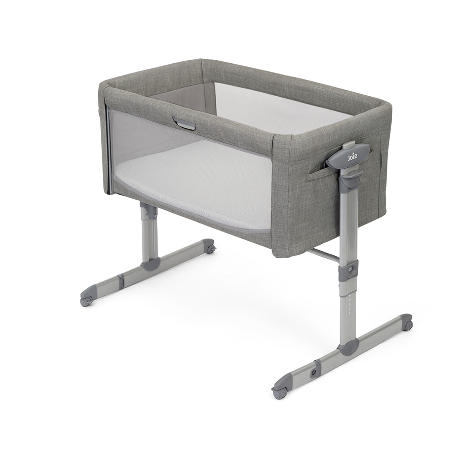  Nôi ngủ cạnh giường Joie Roomie Glide Foggy Gray 