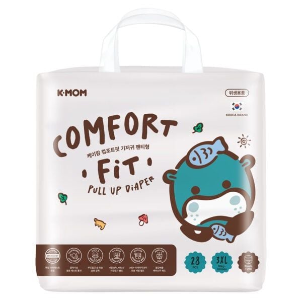 Tã / Bỉm K-MOM Comfort Fit Diapers 