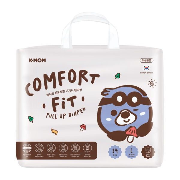  Tã / Bỉm K-MOM Comfort Fit Diapers 