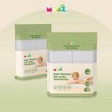  Khăn Khô Đa Năng Cho Bé Moaz Eco (Túi 200 tờ) 