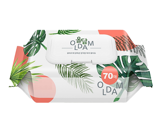  Khăn ướt Oldam Hàn Quốc (70 tờ) 