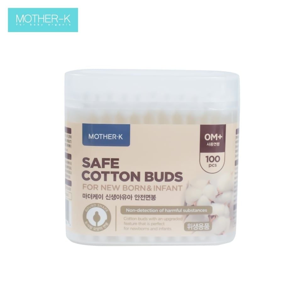  TĂM BÔNG SƠ SINH MOTHER-K HÀN QUỐC (100C) 