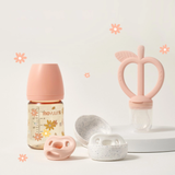  Bình Sữa PPSU Cổ Rộng Moyuum Hoa Cúc 