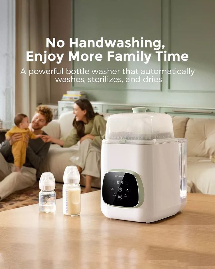  Máy Rửa Bình Sữa Tự Động KleanPal Pro Momcozy - EU version 