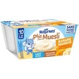  Váng Sữa Yến Mạch Nestle P’tit Muesli Nội Địa Pháp Cho Bé Từ 10 Tháng (A) 