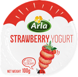  Sữa Chua Nguội Arla Natural Yogurt 12M+ (100g x 6) 