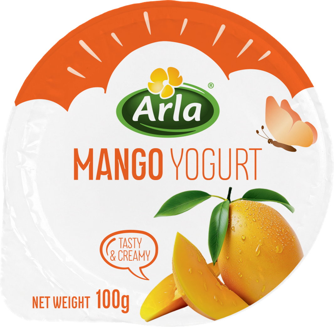  Sữa Chua Nguội Arla Natural Yogurt 12M+ (100g x 6) 