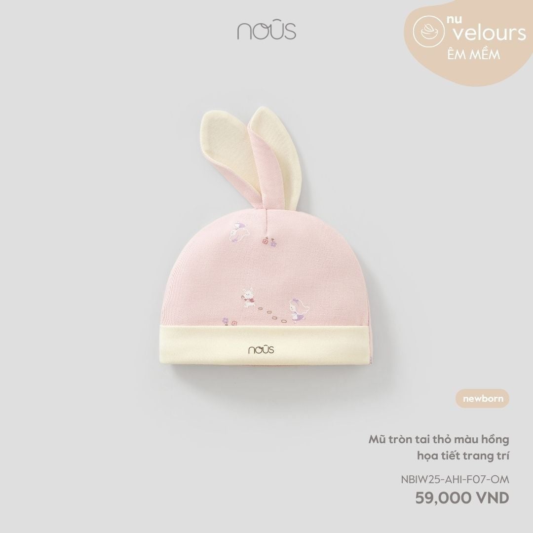  Mũ Cho Bé Sơ Sinh Nous 
