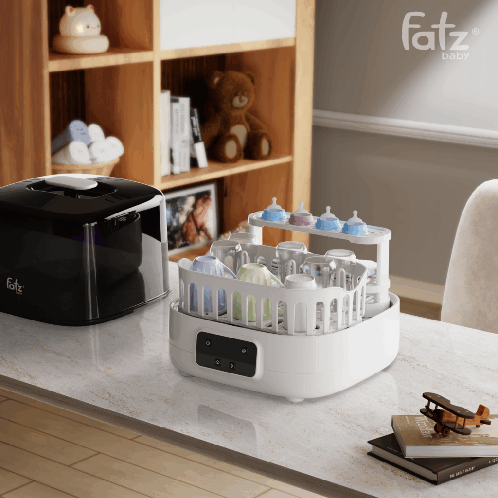  Máy tiệt trùng hơi nước sấy khô siêu tốc thông minh Fatzbaby Sumo 7 Plus 