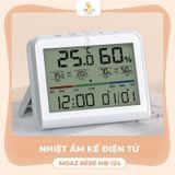  Nhiệt ẩm kế điện tử Moaz BéBé MB-124 