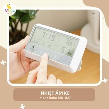  Nhiệt ẩm kế đa năng Moaz BéBé MB-027 (CẮT MÃ) 