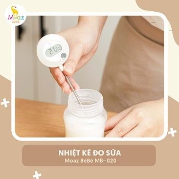  Nhiệt kế đo sữa Moaz BéBé MB-020 