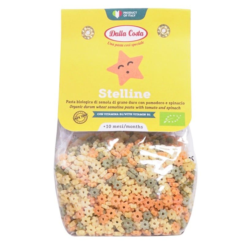  Nui sao rau củ hữu cơ Dalla Costa 200g 