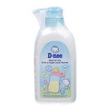  Nước rửa bình sữa và rau quả Dnee - Chai 500ml 