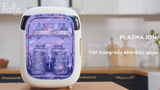  Máy tiệt trùng sấy khô khử mùi UVC-LED công nghệ Nano Plasma Ion Fatzbaby Plasmax 3 