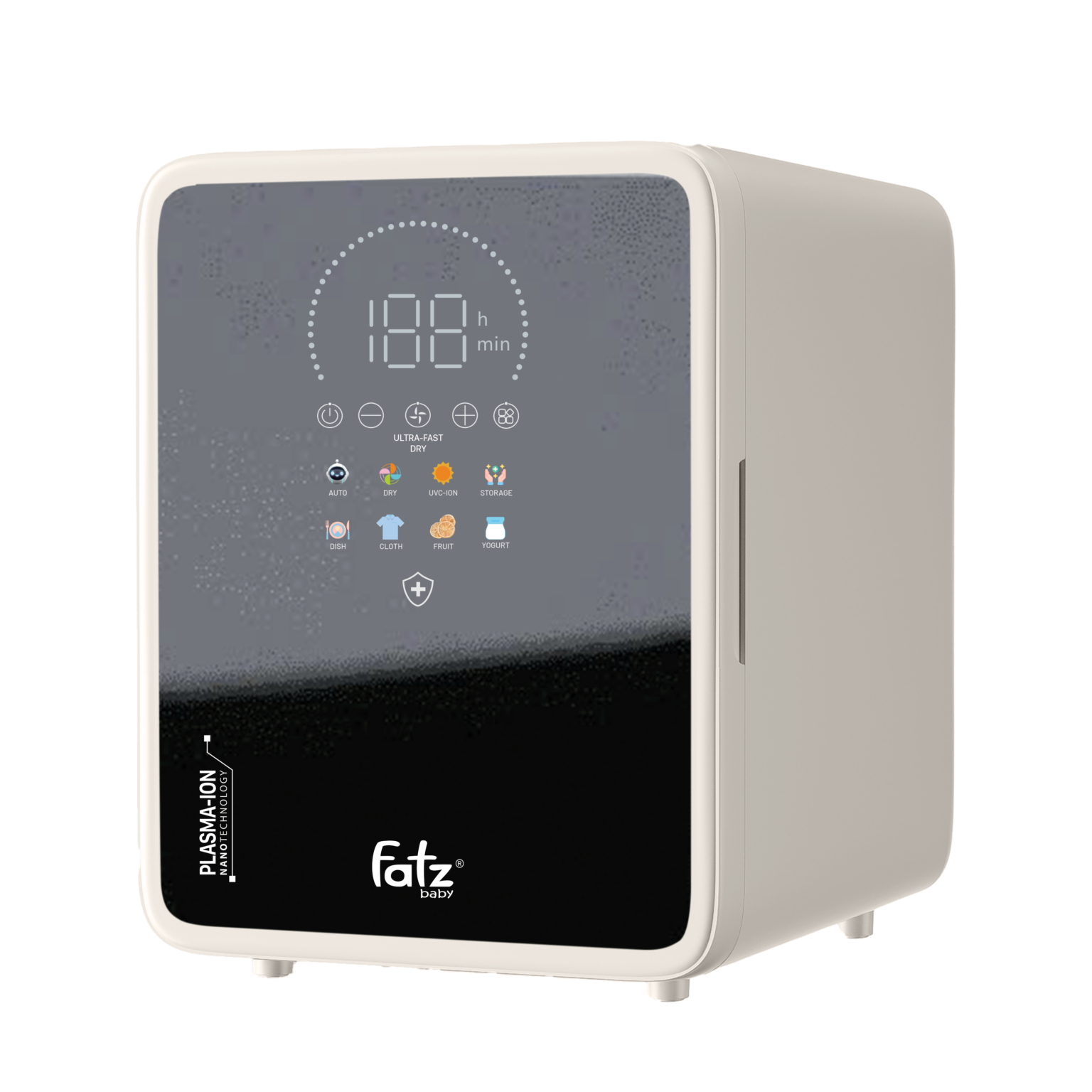  Máy tiệt trùng sấy khô khử mùi UVC-LED công nghệ Nano Plasma Ion Fatzbaby Plasmax 9 