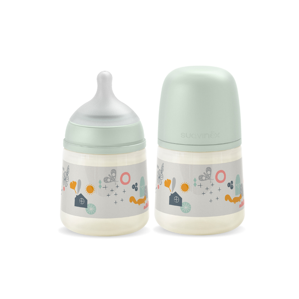  Bình Sữa PP Suavinex Kèm Núm Size S Cho Bé Từ 0M+ 150ml 