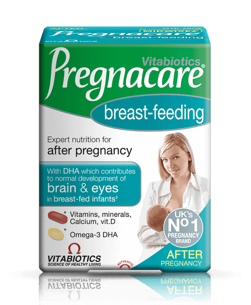  Vitamin Tổng Hợp Cho Mẹ Bầu Sau Sinh Pregnacare Breast-Feeding 84 Viên - CT 