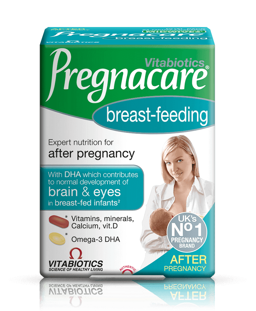  Vitamin Tổng Hợp Cho Mẹ Bầu Sau Sinh Pregnacare Breast-Feeding 84 Viên - CT 