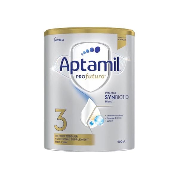  Sữa bột Aptamil Profutura Úc số 3 cho bé trên 1 tuổi (900g) - CT 