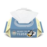  Khăn giấy ướt tự hủy RICO Baby Ready to Flush (60 tờ) 