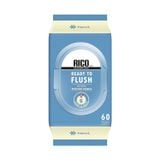 Khăn giấy ướt tự hủy RICO Baby Ready to Flush (60 tờ) 