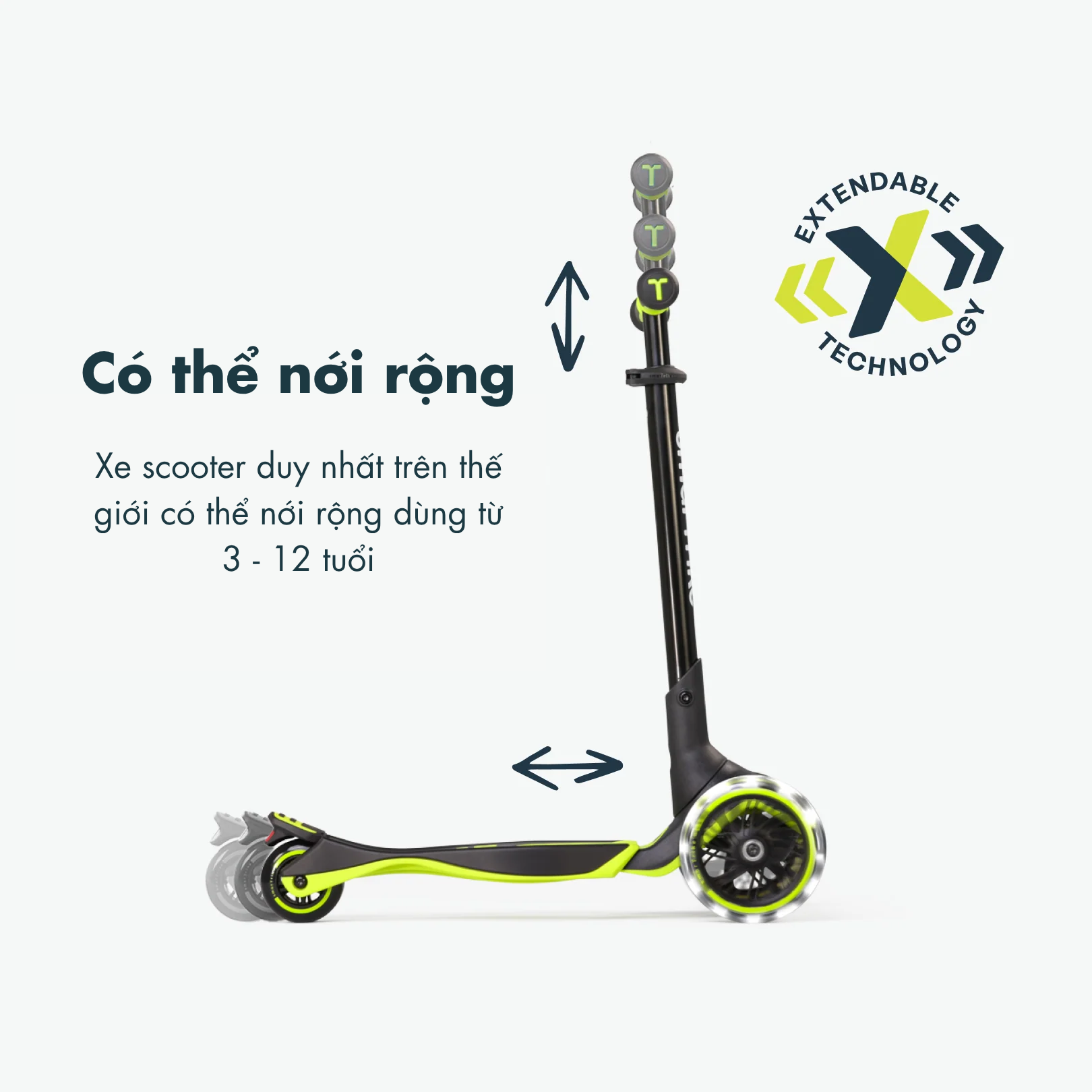  XE TRƯỢT TRẺ EM SMARTRIKE XTEND RIDE-ON 