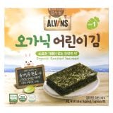  Rong biển hữu cơ tách muối Alvins cho bé từ 6M+ (15g) 