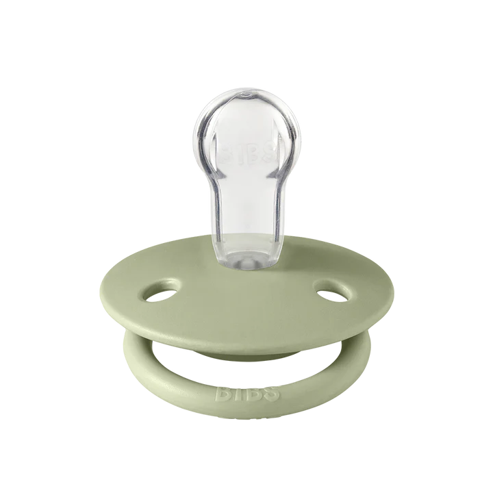  Ti Giả Núm Tròn Bibs Pacifier De Lux Silicone One Size Từ 0-3 Tuổi 