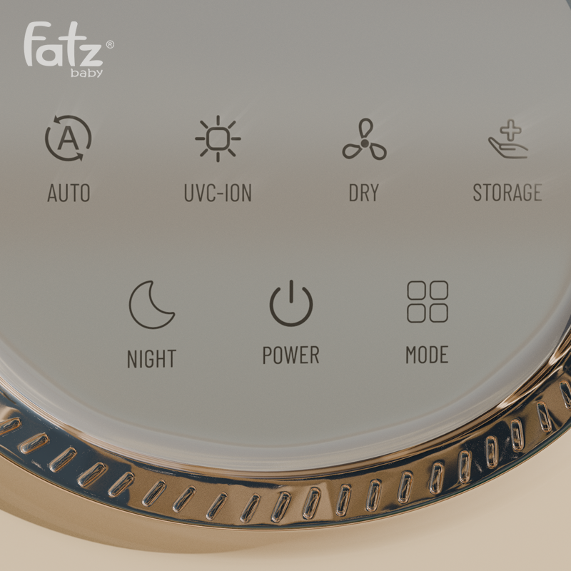  Máy tiệt trùng sấy khô khử mùi UVC-LED công nghệ Nano Plasma Ion Fatzbaby Plasmax 11 