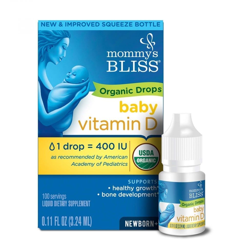  Vitamin D Mommy's Bliss Organic Drops 3.24ml 