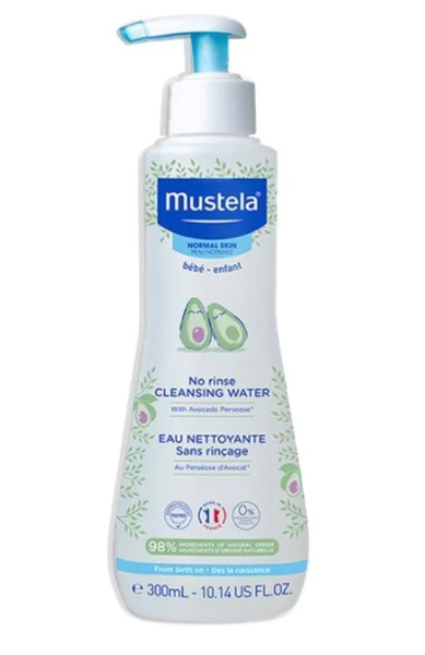  Nước Làm Sạch Không Cần Rửa Lại Mustela No Rinse Cleansing Water 300ml 