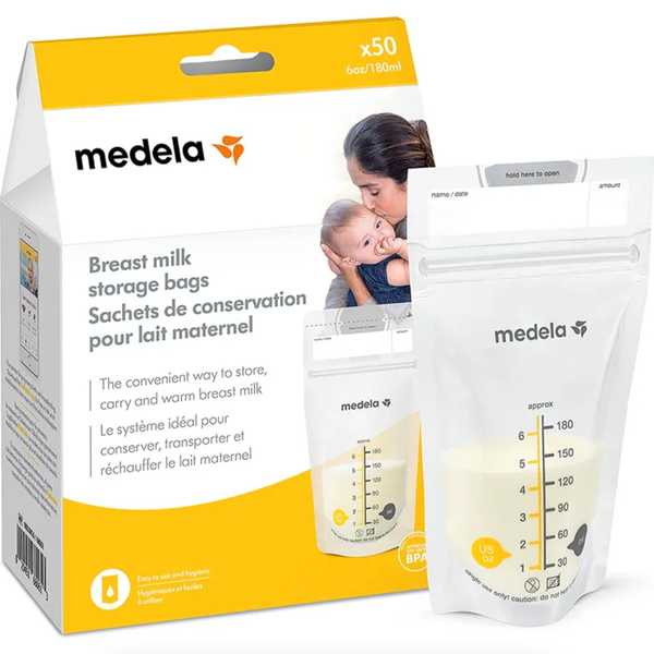  Túi trữ sữa Medela Breast Milk Storage Bags 180ml (50 túi) 