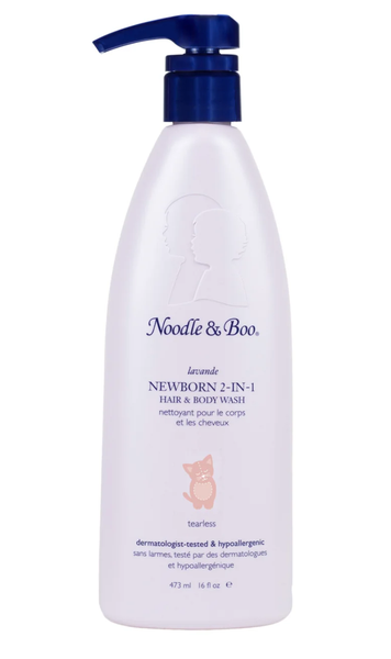  Dầu Gội Sữa Tắm 2 Trong 1 Noodle & Boo 473ml - Hương Lavender 