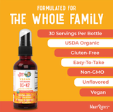  Vitamin D3 + K2 Mary Ruth’s đảm bảo chuyển hóa canxi hiệu quả 30ml (Dạng Xịt) 