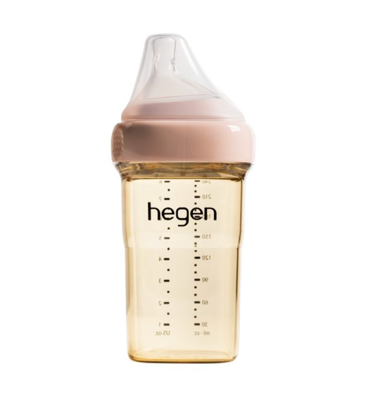  Bình sữa Hegen PPSU 240ml núm ti size số 2 từ 3 – 6 tháng 