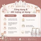 Set 3 khăn Bubble Tree gauze cotton cho bé 