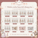  Set 3 khăn Bubble Tree gauze cotton cho bé 