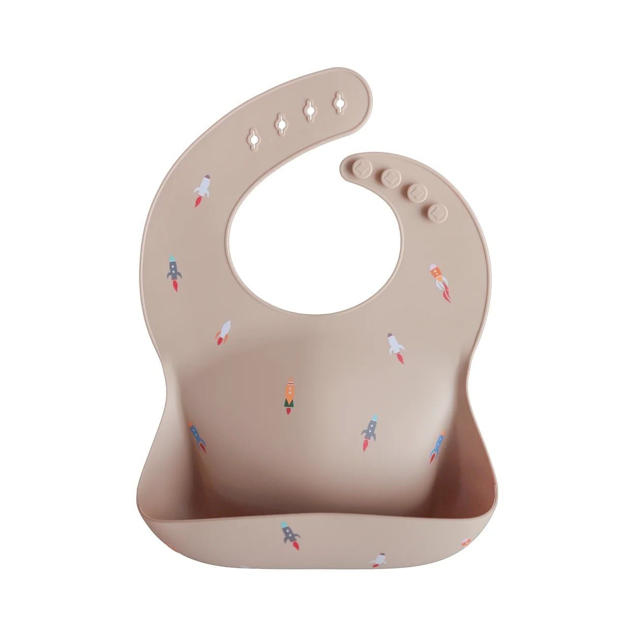  Yếm Ăn Dặm Silicone Mushie (A) 