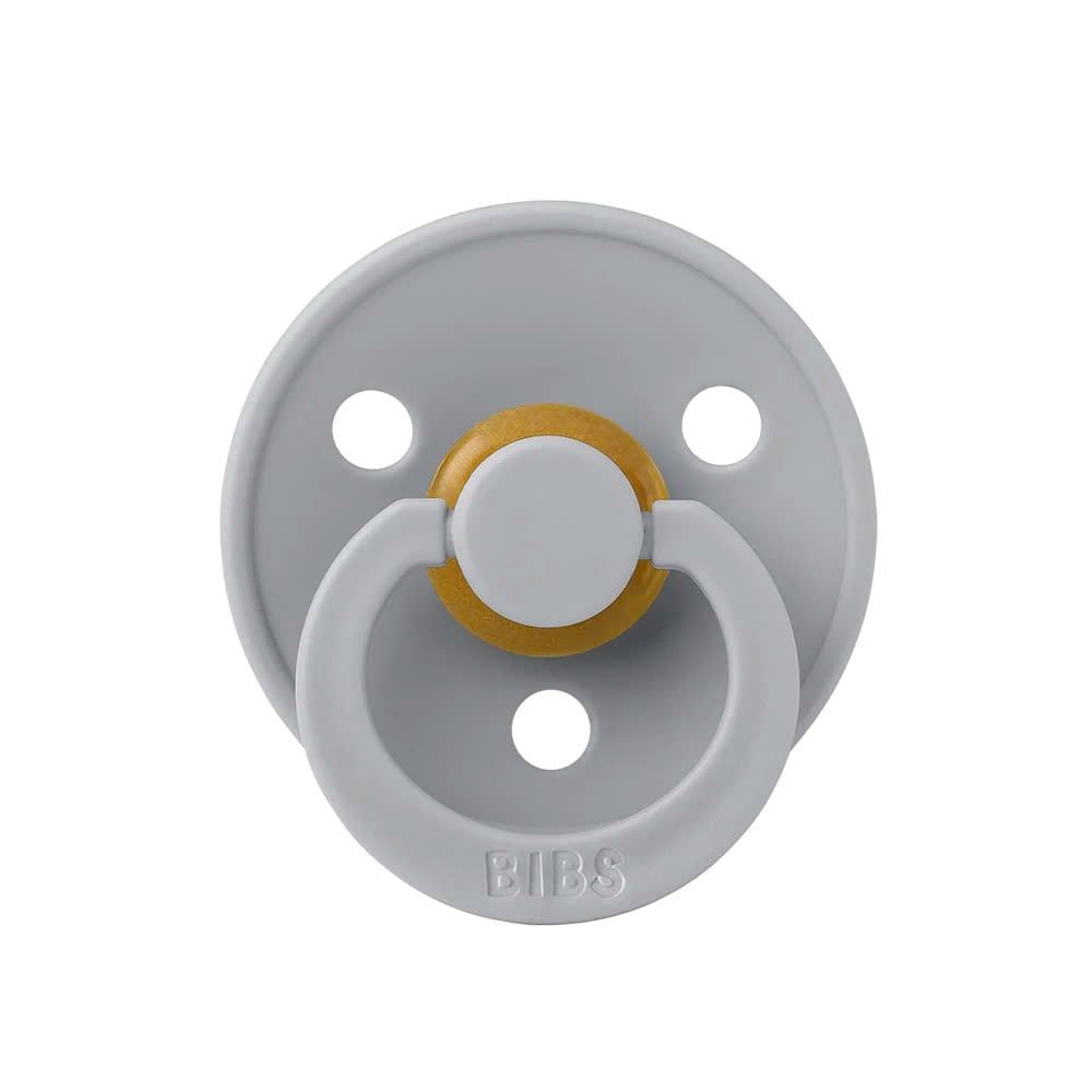  Ti Giả Núm Tròn Bibs Pacifier Colour Latex Size 1 Từ 0-6 Tháng 