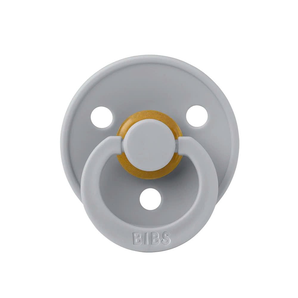  Ti Giả Núm Tròn Bibs Pacifier Colour Latex Size 2 Từ 6-18 Tháng 