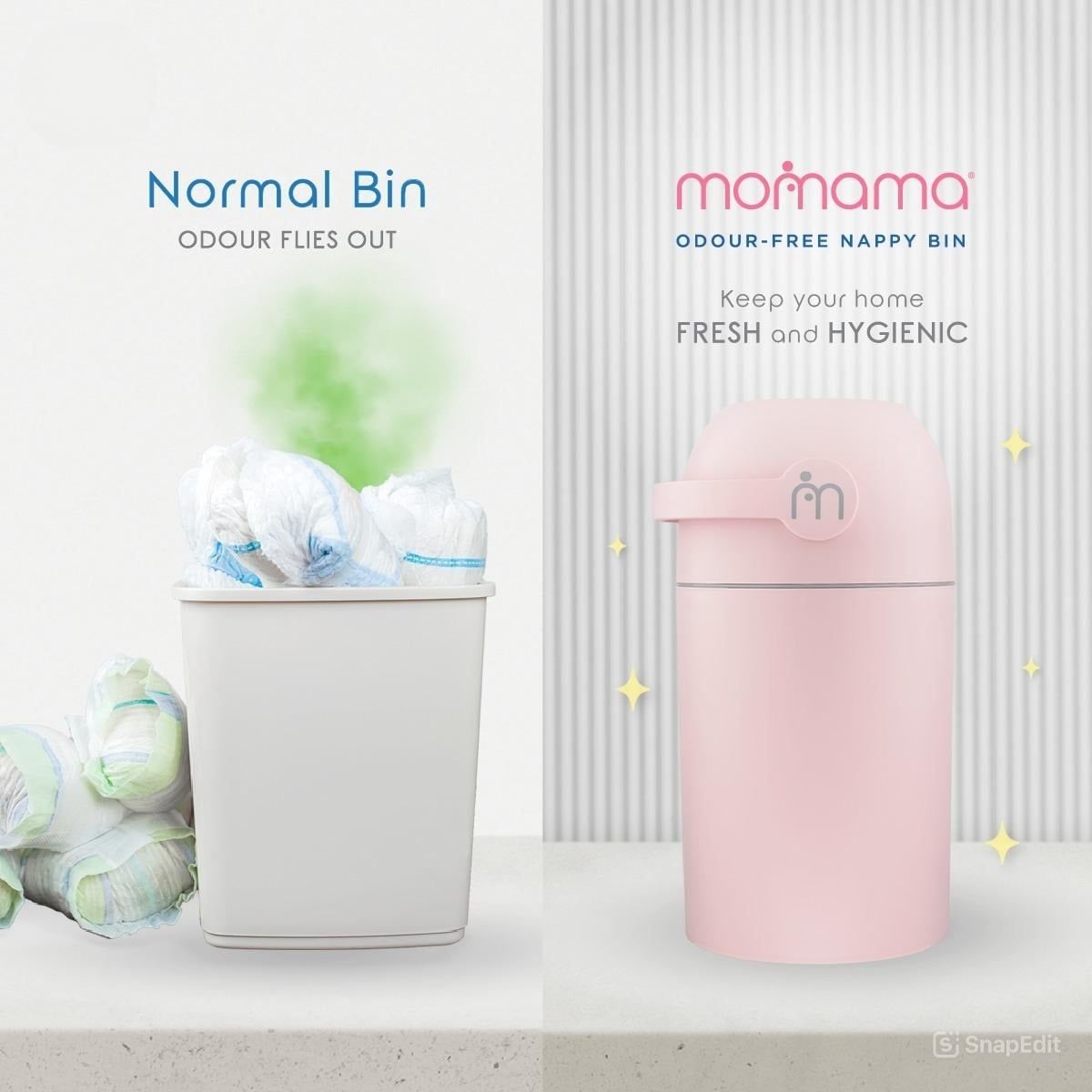  Thùng Rác Tã Khử Mùi Momama Odour-Free Nappy Bin 