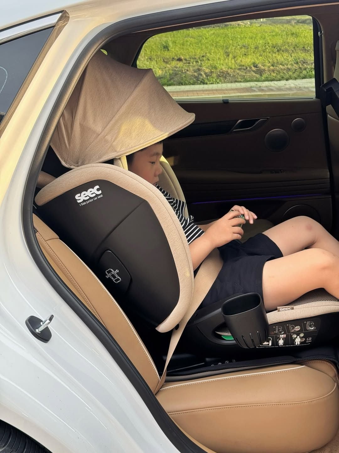  GHẾ NGỒI Ô TÔ BOOSTER SEEC MAX I-ZIN 2 JUNIOR - MÀU NÂU 