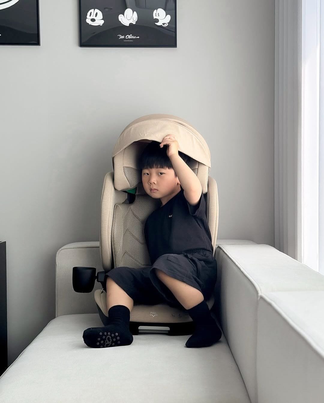  GHẾ NGỒI Ô TÔ BOOSTER SEEC MAX I-ZIN 2 JUNIOR - MÀU NÂU 